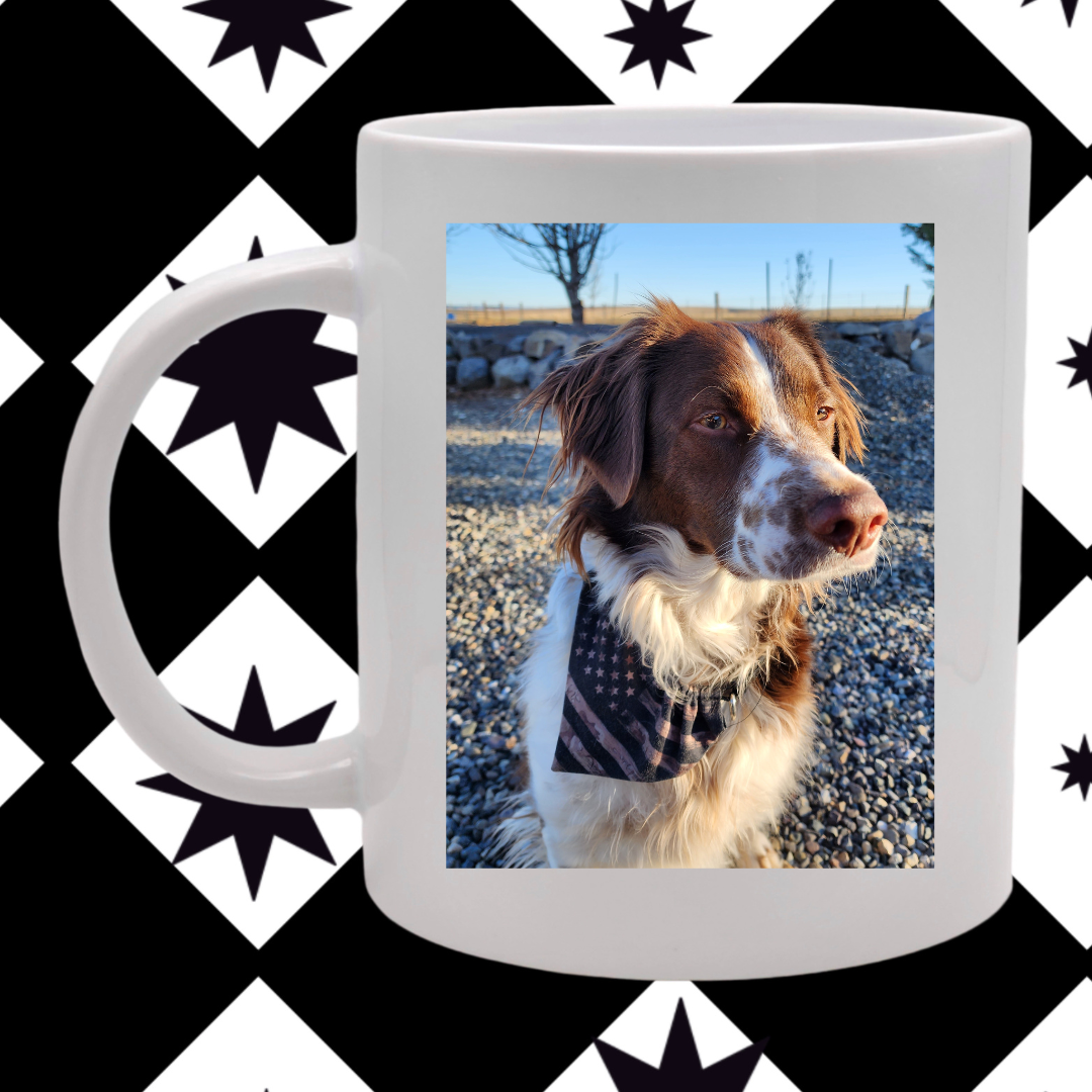 Photo and Text - Custom Mug