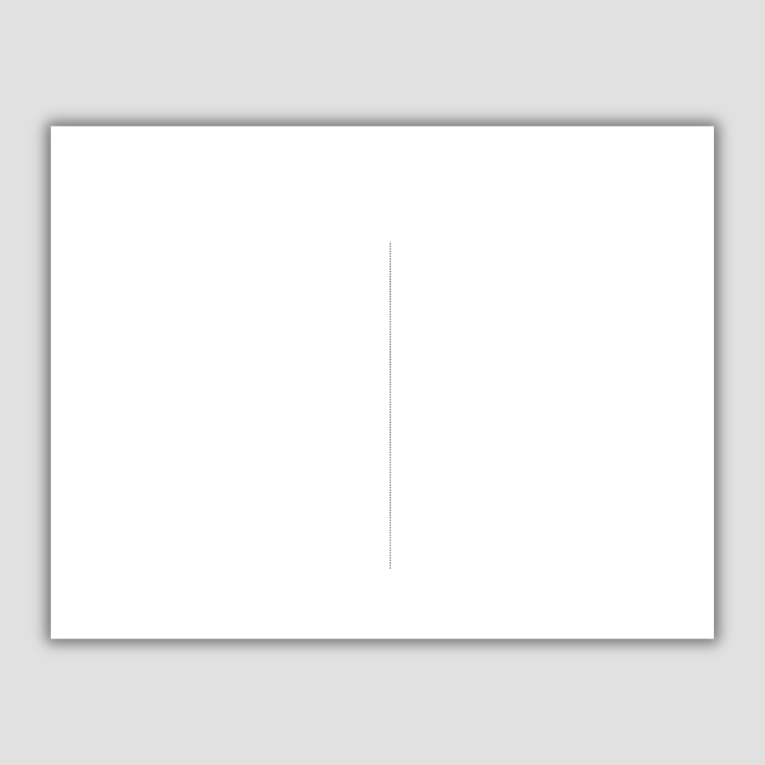 Graduation Thank You Postcard (Blue & Gold)