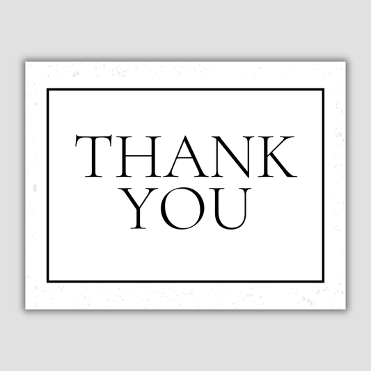 Thank You Postcard